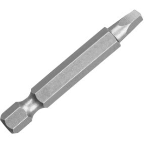 R3 1/4 X 6 HEX SHANK SQUARE DRIVE POWER BIT - 2PC